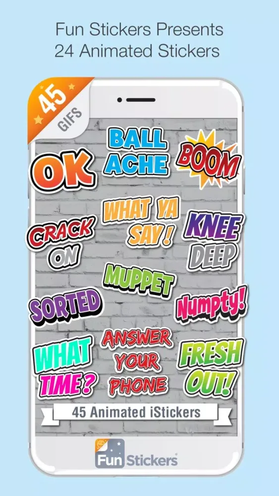 Captures d'écran de Snappy Sayings iSticker