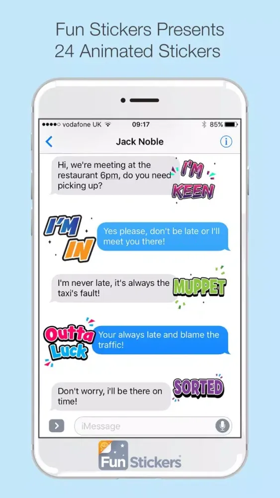 Captures d'écran de Snappy Sayings iSticker