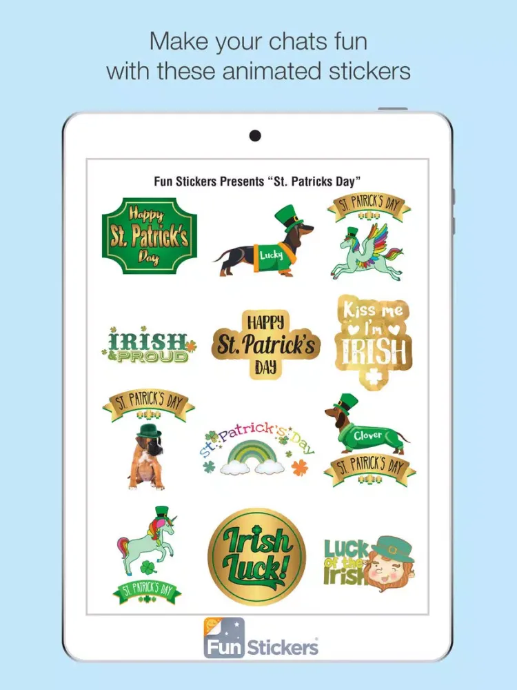 St. Patrick's Day iPad 應用截圖