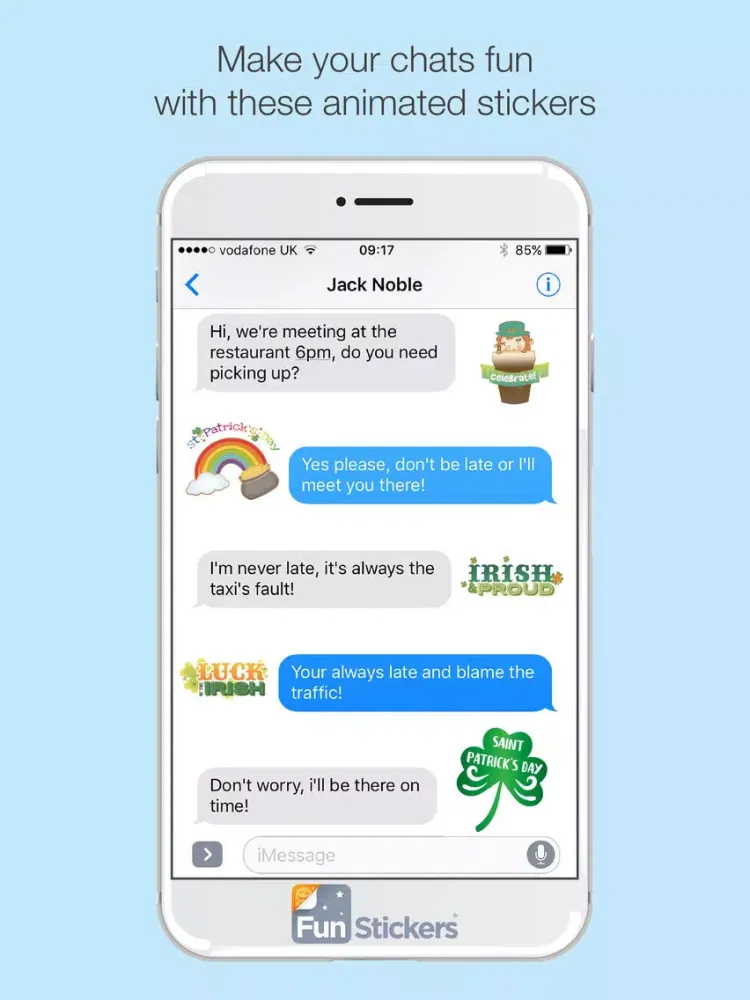 St. Patrick's Day iPad 應用截圖