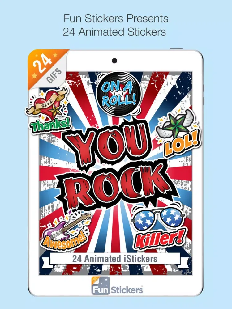 صور You Rock iSticker iPad 