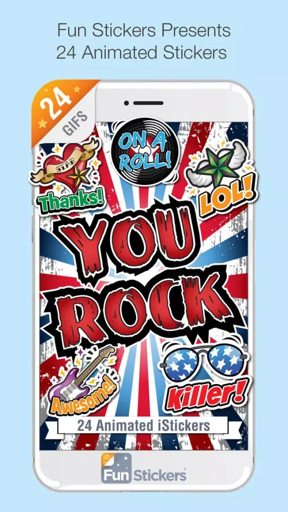صور You Rock iSticker