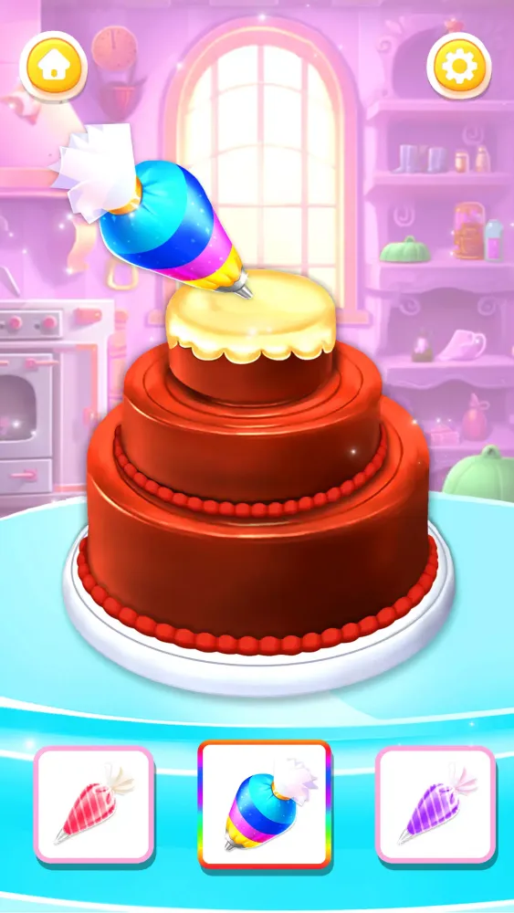 Cake Maker Chef Cooking Games应用截图