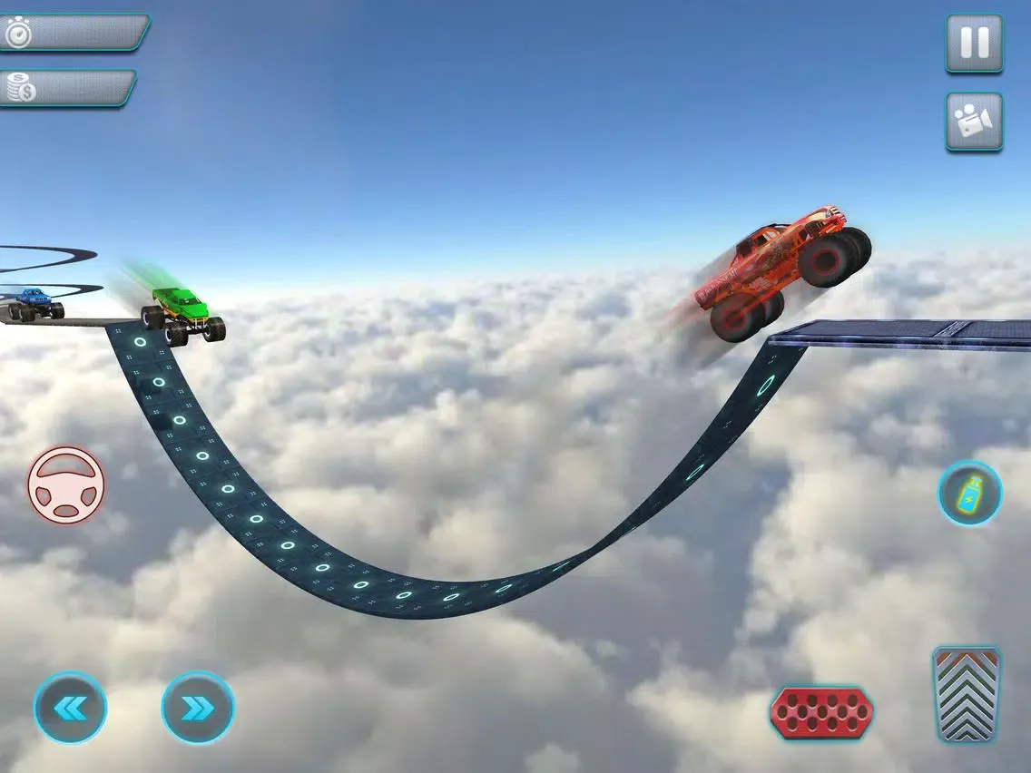 Capturas de tela do Monster Truck Stunt Driving 18 iPad 