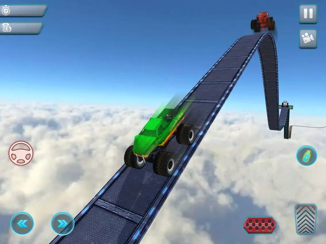 Capturas de tela do Monster Truck Stunt Driving 18 iPad 