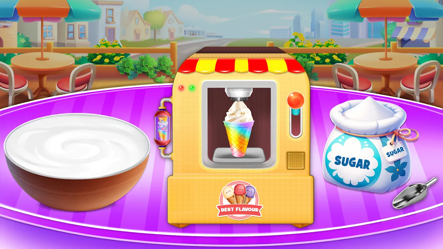 Sweet Ice Cream Cone Maker Screenshots