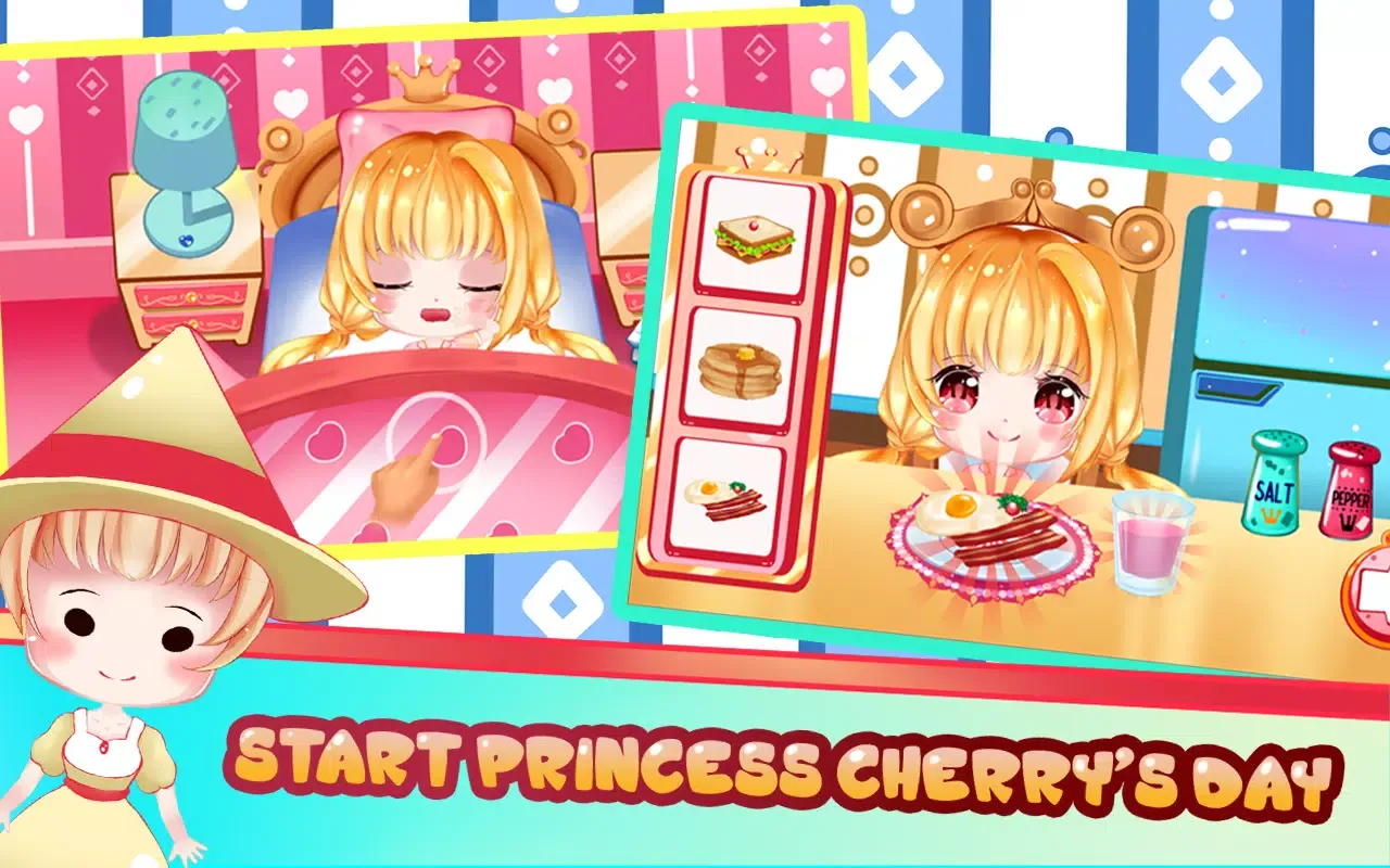 Captures d'écran de Princess Cherry Care and Makeover: Ballroom Dance