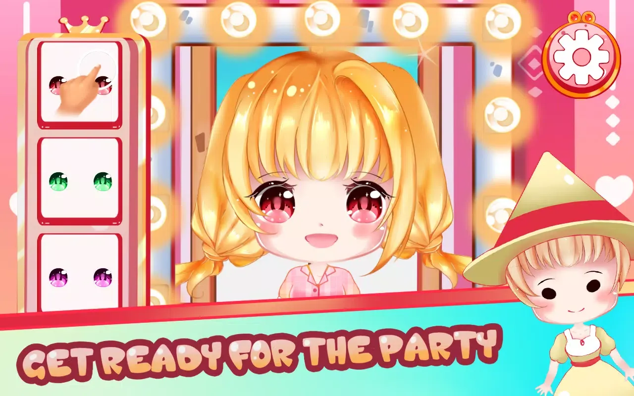 Captures d'écran de Princess Cherry Care and Makeover: Ballroom Dance