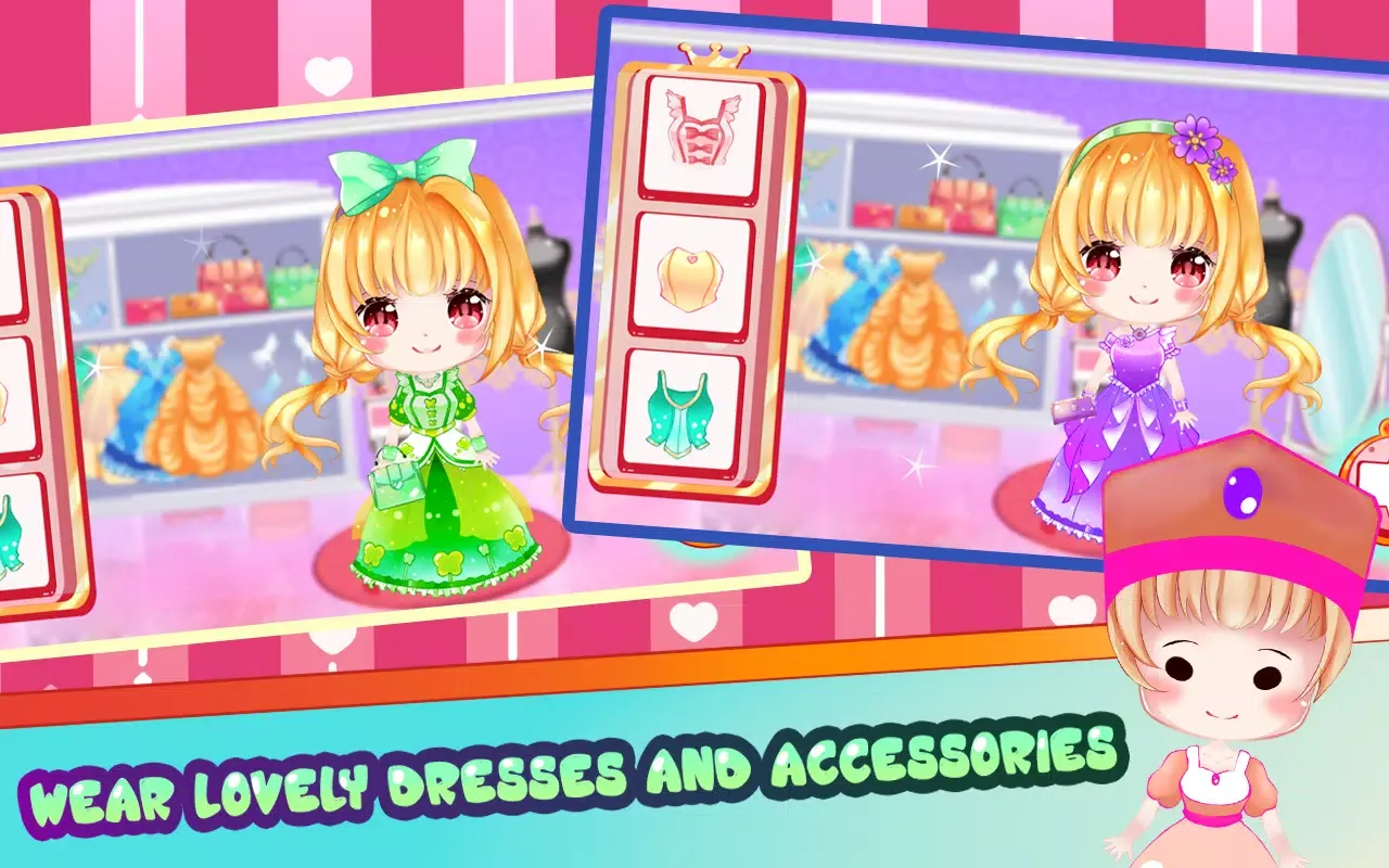 Captures d'écran de Princess Cherry Care and Makeover: Ballroom Dance