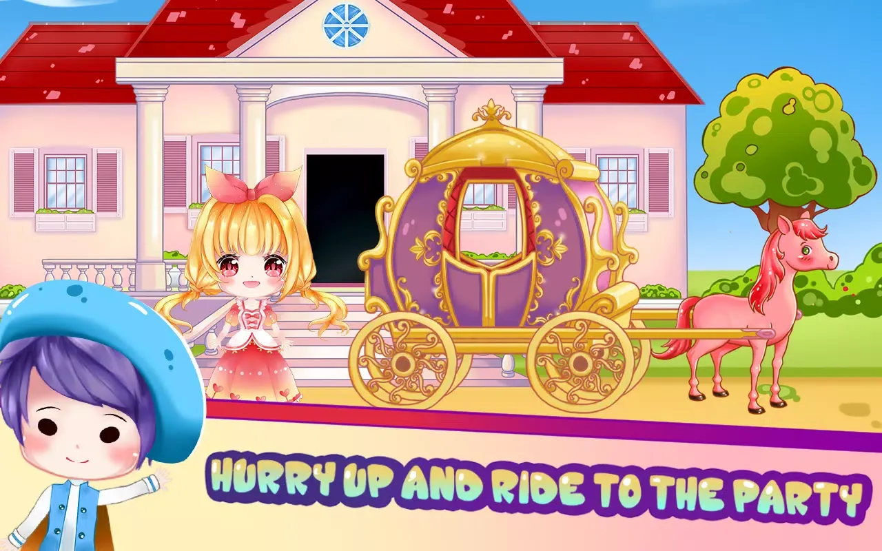 Captures d'écran de Princess Cherry Care and Makeover: Ballroom Dance