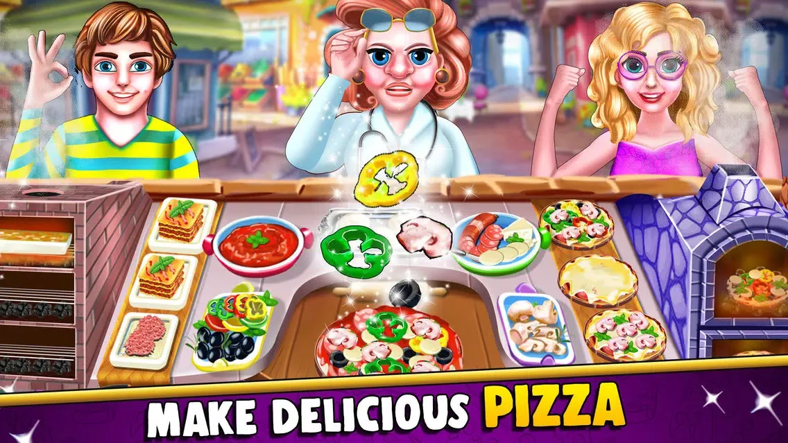 Capturas de tela do Cooking Story Chef Food Games