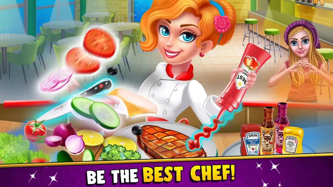 Capturas de tela do Cooking Story Chef Food Games