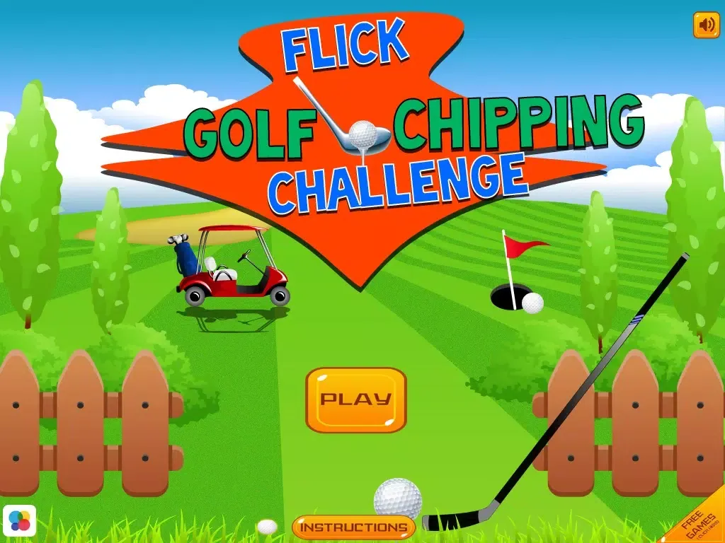 Tangkapan layar Flick Golf Chipping Challenge FREE iPad 