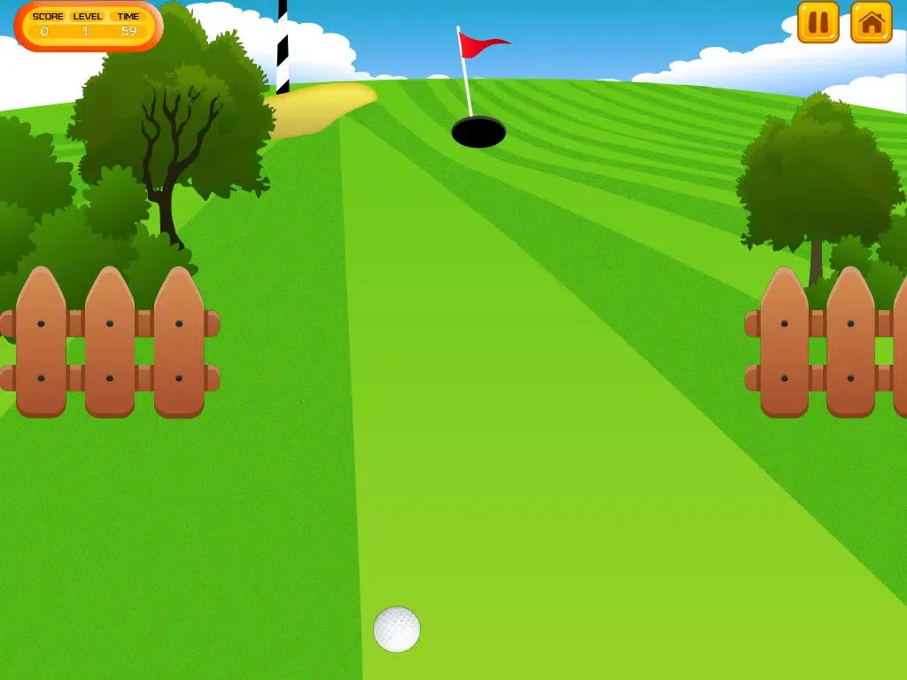 Tangkapan layar Flick Golf Chipping Challenge FREE iPad 