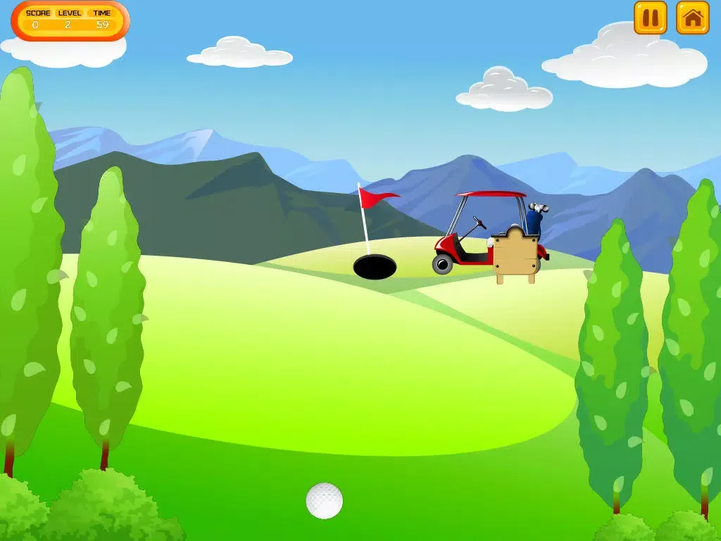 Tangkapan layar Flick Golf Chipping Challenge FREE iPad 