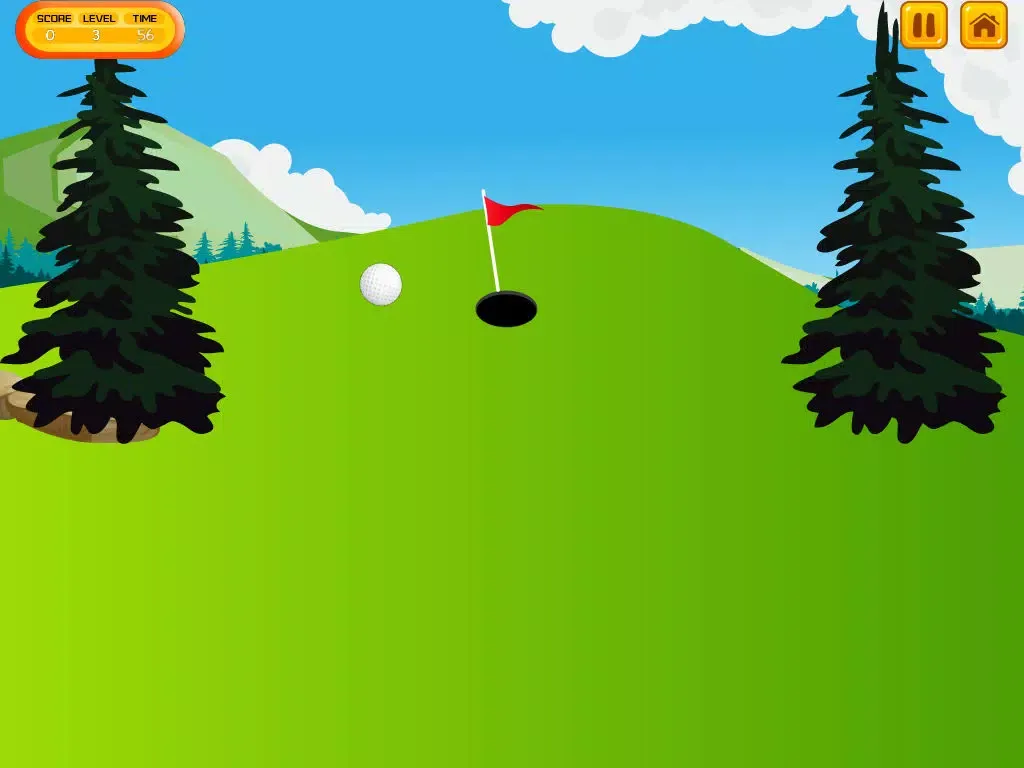 Tangkapan layar Flick Golf Chipping Challenge FREE iPad 