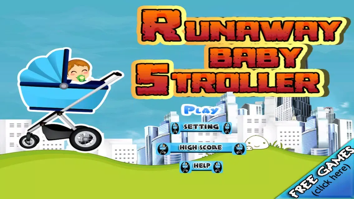 Zrzuty ekranu Cool Runaway Baby Stroller Race FREE