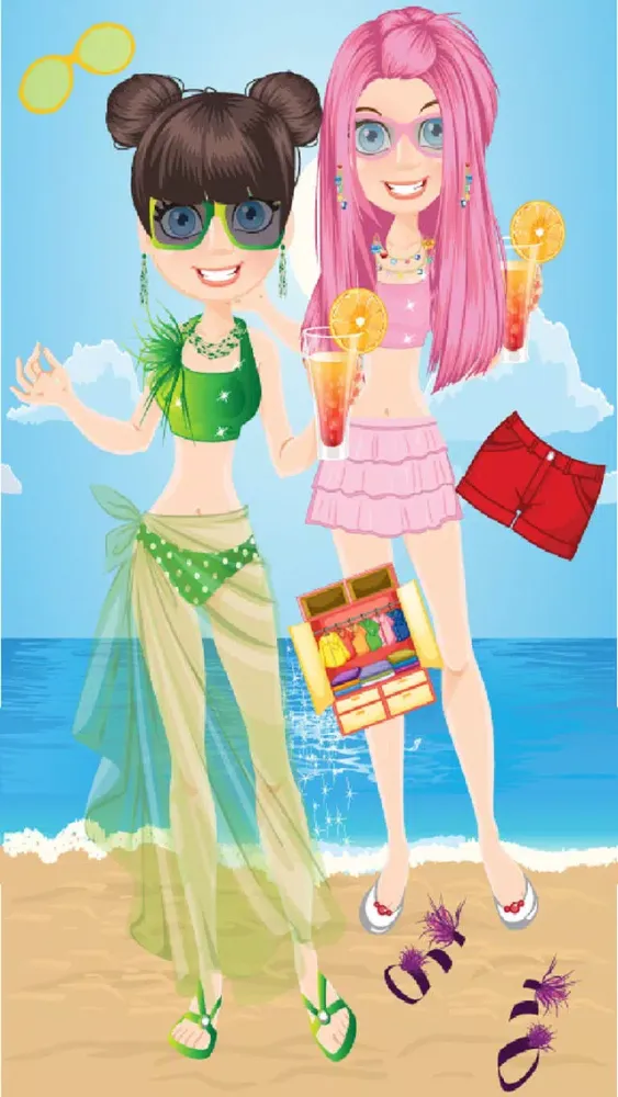Zrzuty ekranu Dress up Girl in Summer