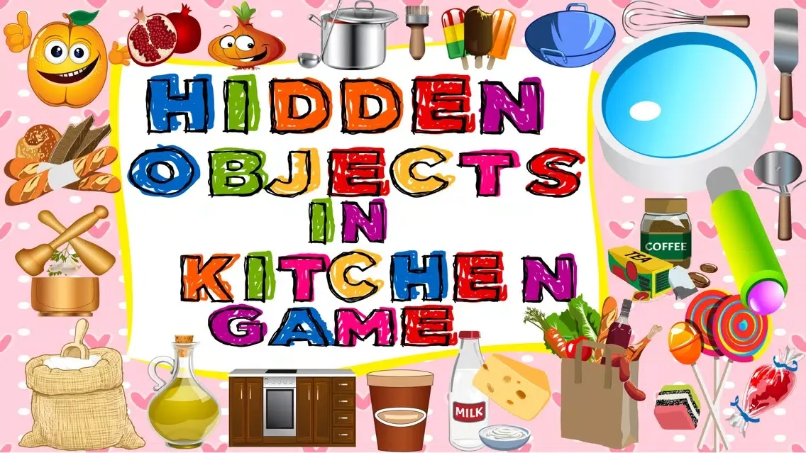 Hidden Objects in Kitchen Game سکرین شاٹس