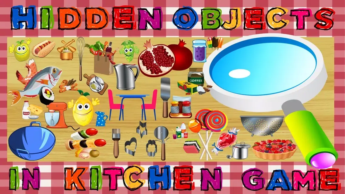 Hidden Objects in Kitchen Game سکرین شاٹس