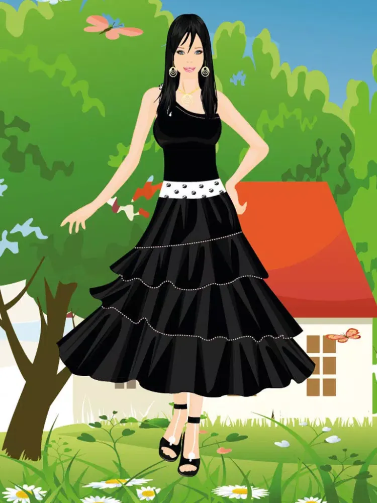 Spring Fashion Dress Up Game iPad  Screenshots