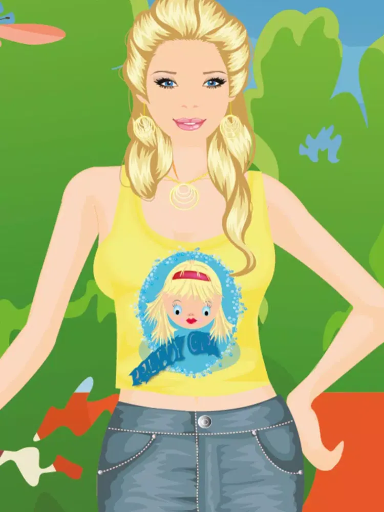 Spring Fashion Dress Up Game iPad  Screenshots