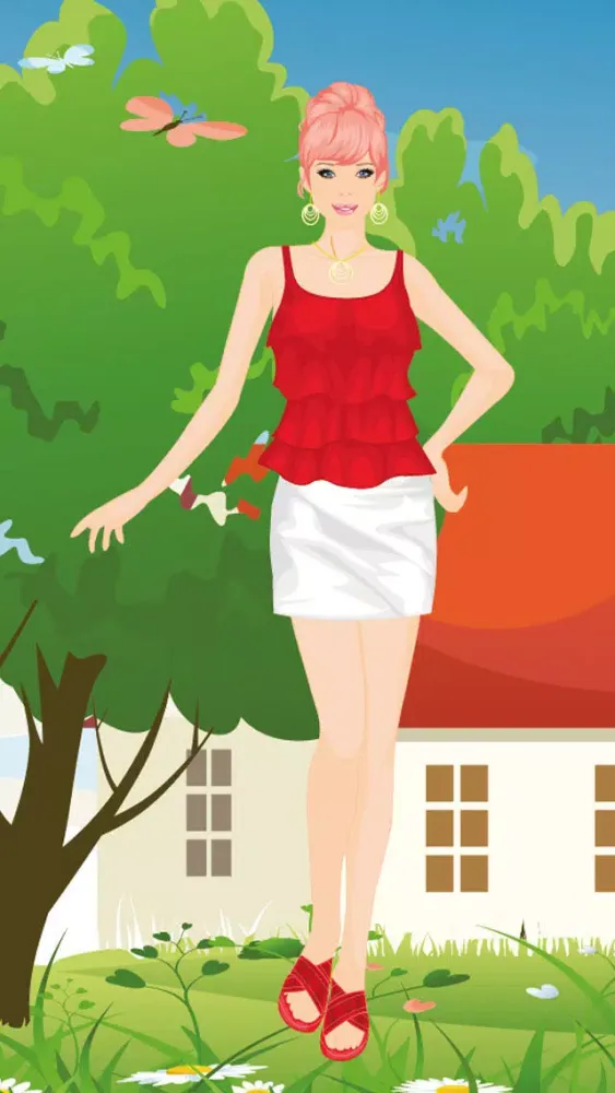 Spring Fashion Dress Up Game Screenshots