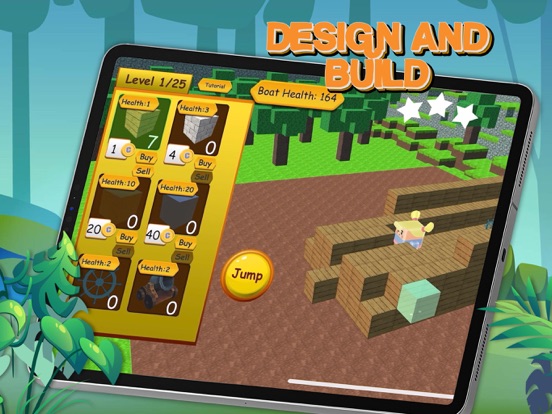 Ảnh chụp màn hình của Build a Boat Survival iPad 