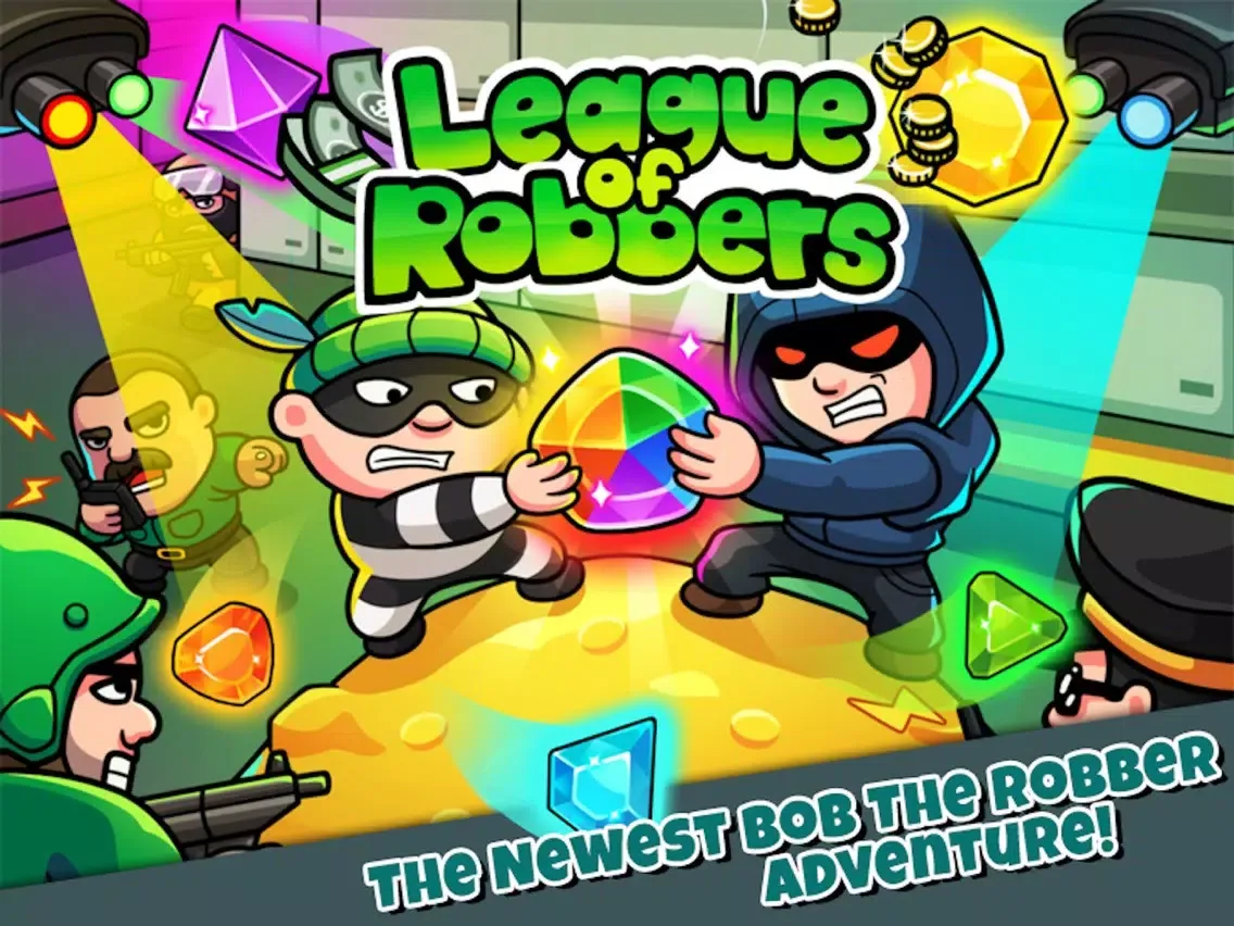Zrzuty ekranu Bob The Robber: LOR iPad 