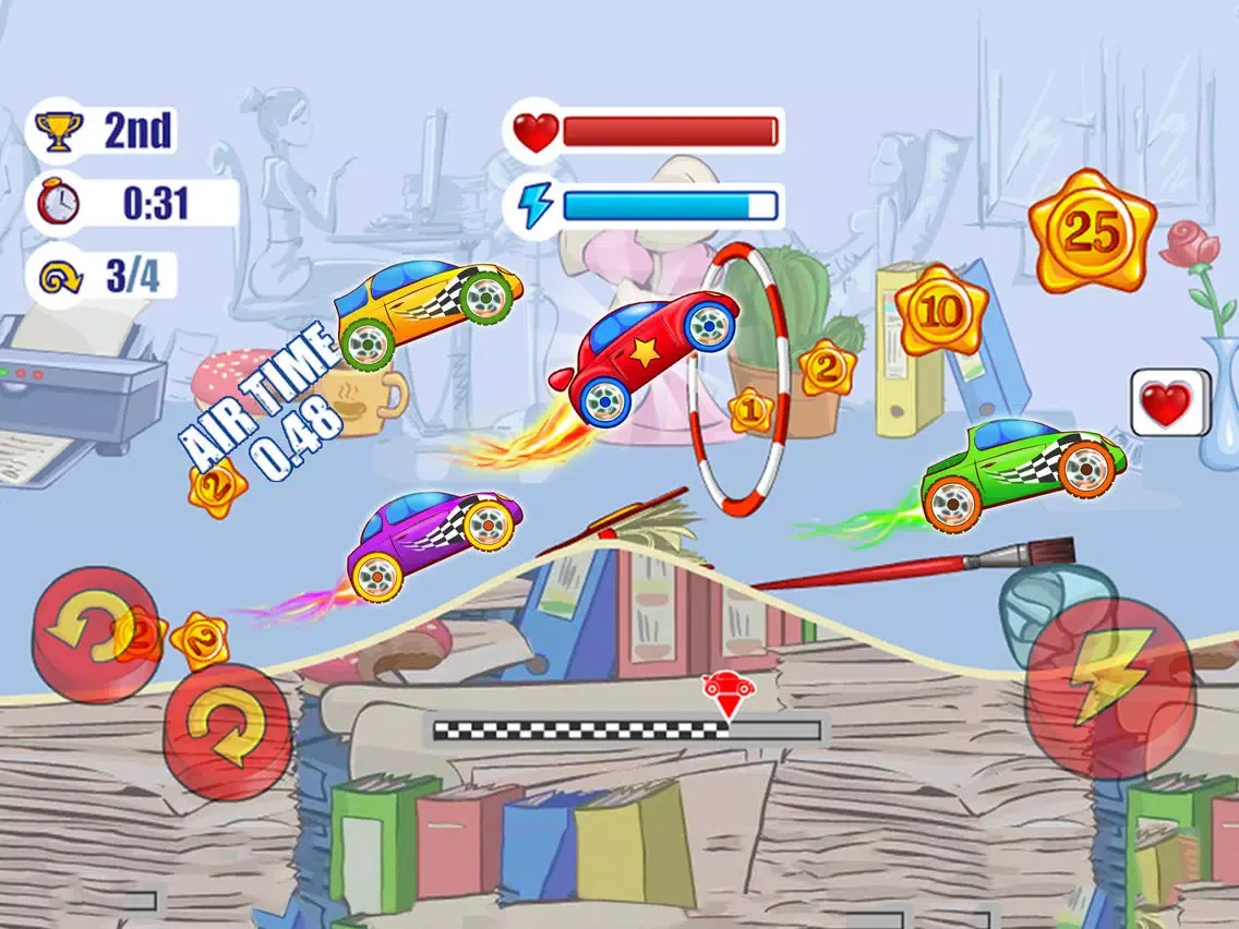 Capturas de pantalla de Desktop Racing iPad 
