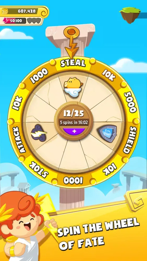 Greedy Gods - Spin the Wheel Screenshots