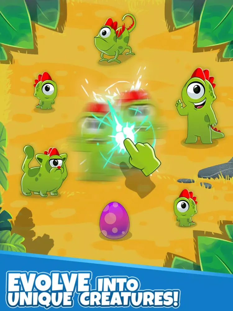 Ảnh chụp màn hình của Kiziland - Evolution Clicker Game by Kizi iPad 