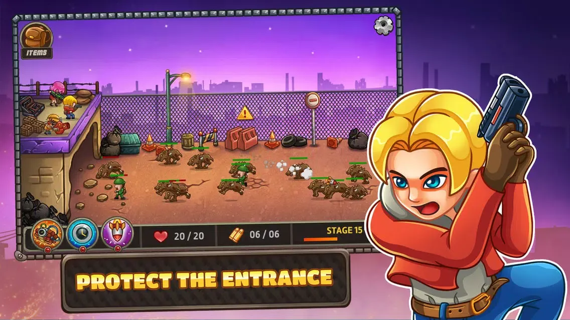 Capturas de tela do Zombo Buster Rising