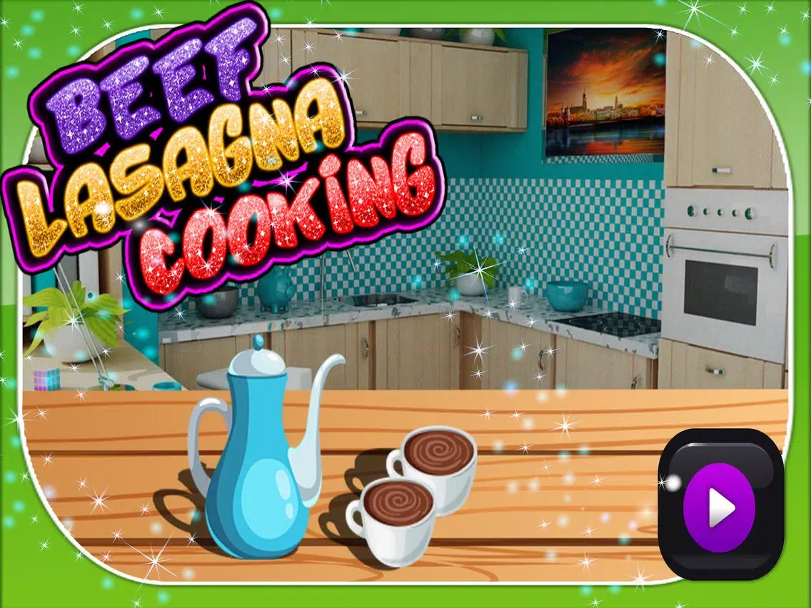 Beef Lasagna Cooking & Yummy Food maker game iPad  Screenshots