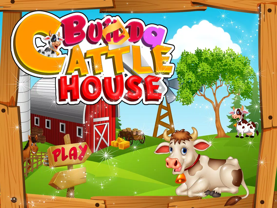 Build a Cattle House – Farm Village game iPad  スクリーンショット