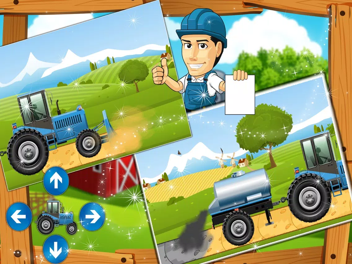 Build a Cattle House – Farm Village game iPad  スクリーンショット