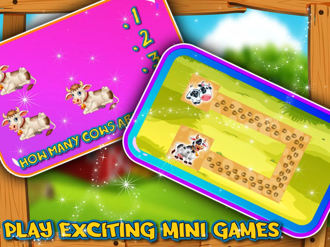 Build a Cattle House – Farm Village game iPad  スクリーンショット