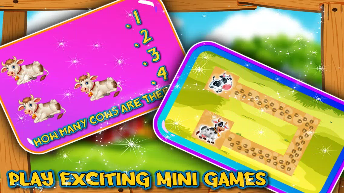 Build a Cattle House – Farm Village game スクリーンショット