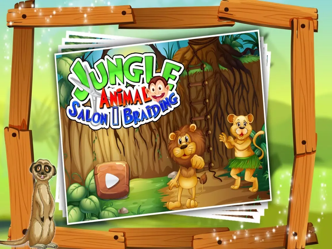 Capturas de tela do Jungle Animal Salon Braiding –Wild Pets haircut iPad 