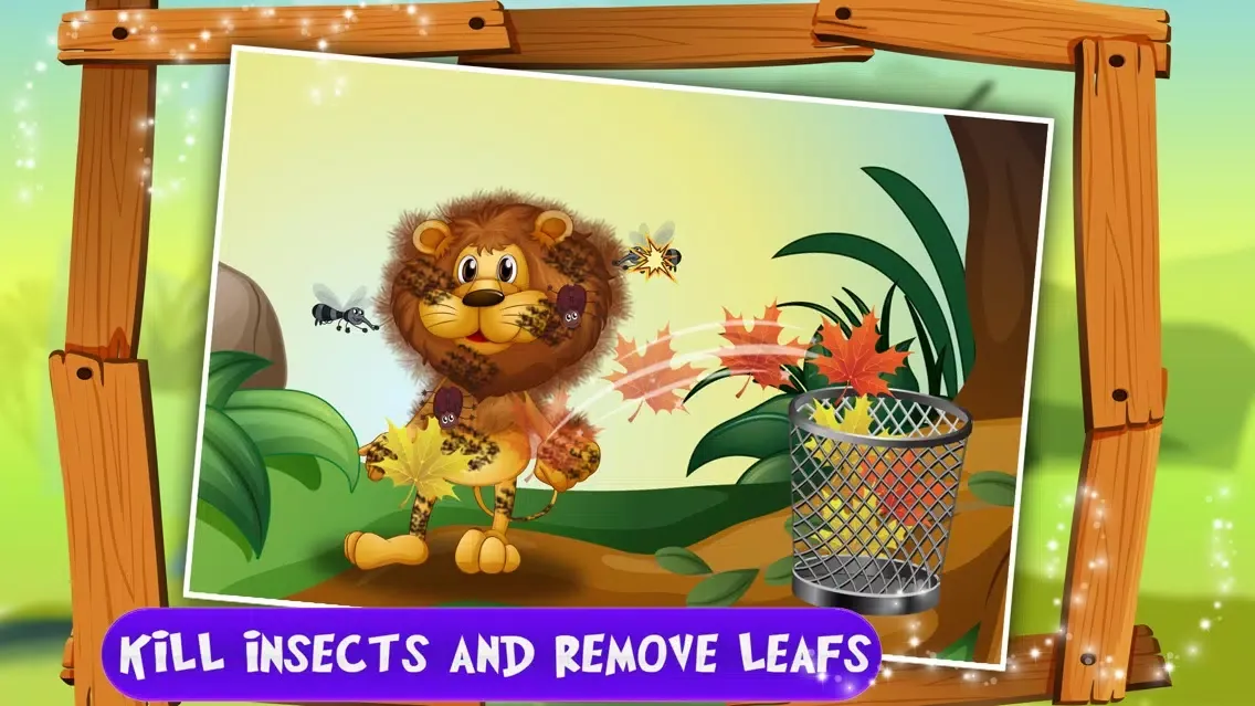 Capturas de tela do Jungle Animal Salon Braiding –Wild Pets haircut
