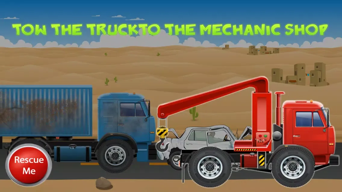 Truck Repair Mechanic Shop – Wash & Makeover سکرین شاٹس