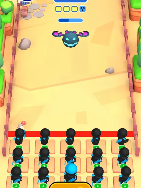 Merge and Defend 3D iPad 應用截圖