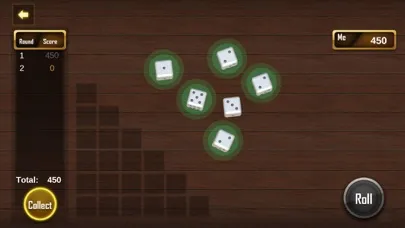Скриншоты Farkle Dice 3d 1000 Game
