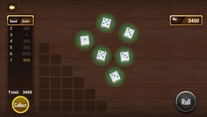 Скриншоты Farkle Dice 3d 1000 Game