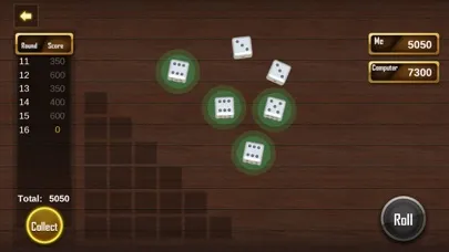 Скриншоты Farkle Dice 3d 1000 Game