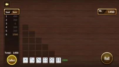 Скриншоты Farkle Dice 3d 1000 Game