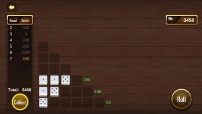 Скриншоты Farkle Dice 3d 1000 Game