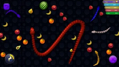 Snake io game worm zone online Screenshots