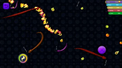 Snake io game worm zone online Screenshots