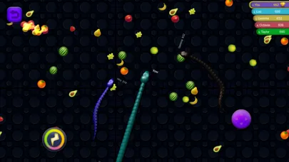 Snake io game worm zone online Screenshots